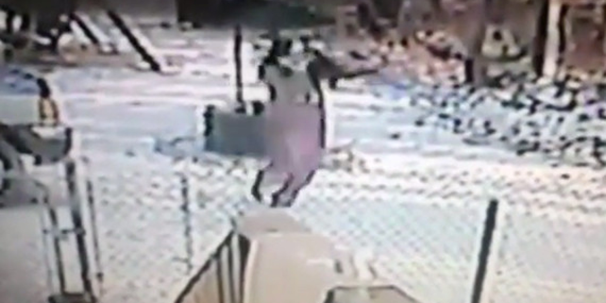 Cat Attacks Woman In The Snow