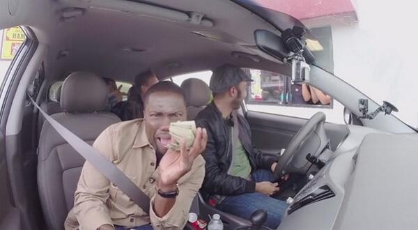 Ice Cube, Kevin Hart, and Conan (Outtakes From The Lyft Remote)