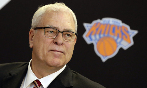 Phil Jackson Introduced To Knicks Fans At MSG