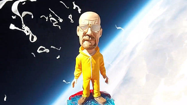 Walter White (Breaking Bad) In Space