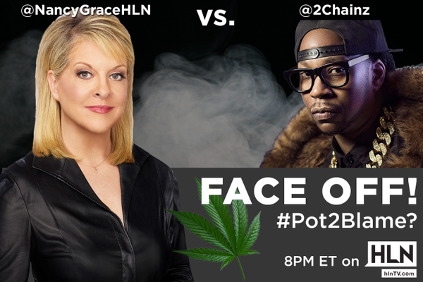 Nancy Grace Battles 2 Chainz Over Pot