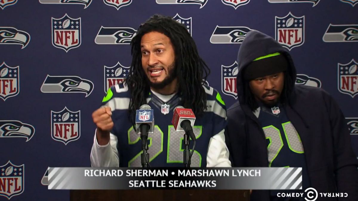 Key & Peele Super Bowl Special – Marshawn Lynch and Richard Sherman’s Joint Press Conference