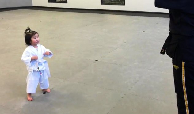 3 Year Old White Belt Recites Premier Martial Arts Leeds Student Creed