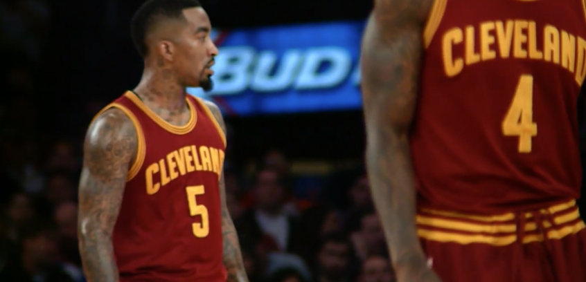 J.R. Smith and Iman Shumpert Return To MSG (Phantom Slow-Mo)