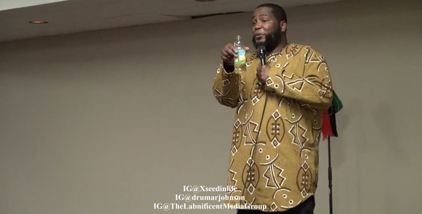 Dr. Umar Johnson Confronted By LGBT Feminist During Xseed In Life Program