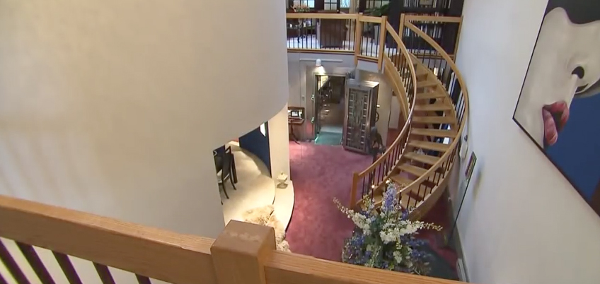 Woman Converts Old Bank Into Her Private Home