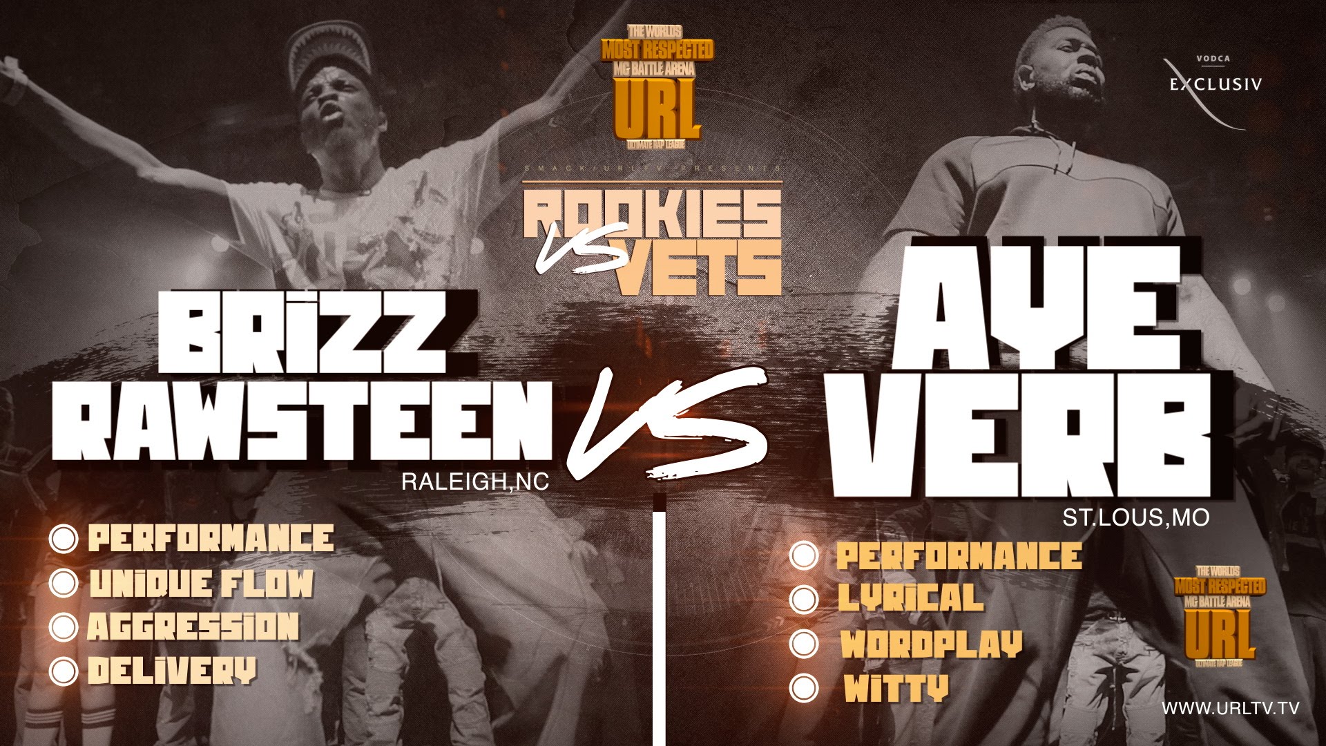 AyeVerb Vs. Brizz Rawsteen (Smack/Url)