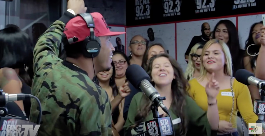 Trey Songz Makes The Ladies Go CRAZY On BigBoyTV