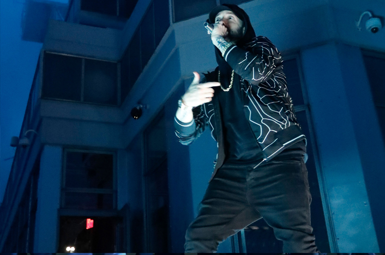 Eminem Performs “Venom” from the Empire State Building on Jimmy Kimmel Live