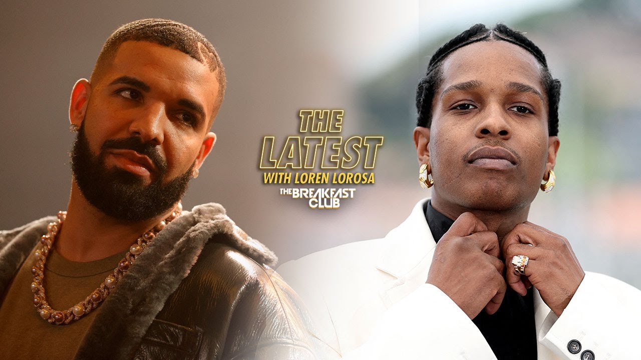 A$AP Rocky Throws Shots At Drake: “Stole My Flow So I Stole Ya B!tch” (The Breakfast Club)