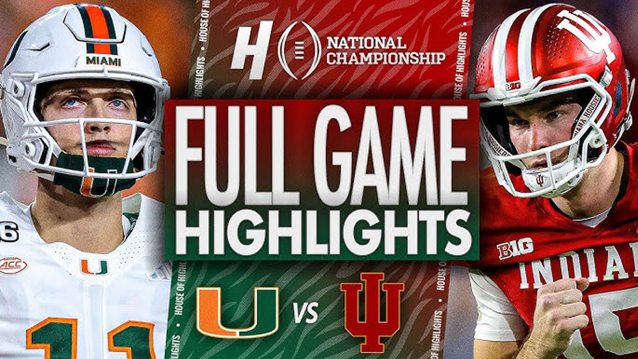 College Football: Miami vs Indiana – National Championship Game Highlights