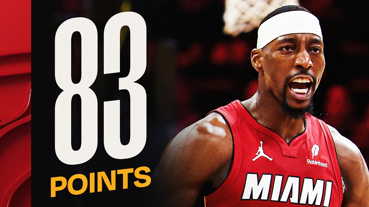 Bam Adebayo’s HISTORIC 83-Point Night (2nd-Most in NBA History)