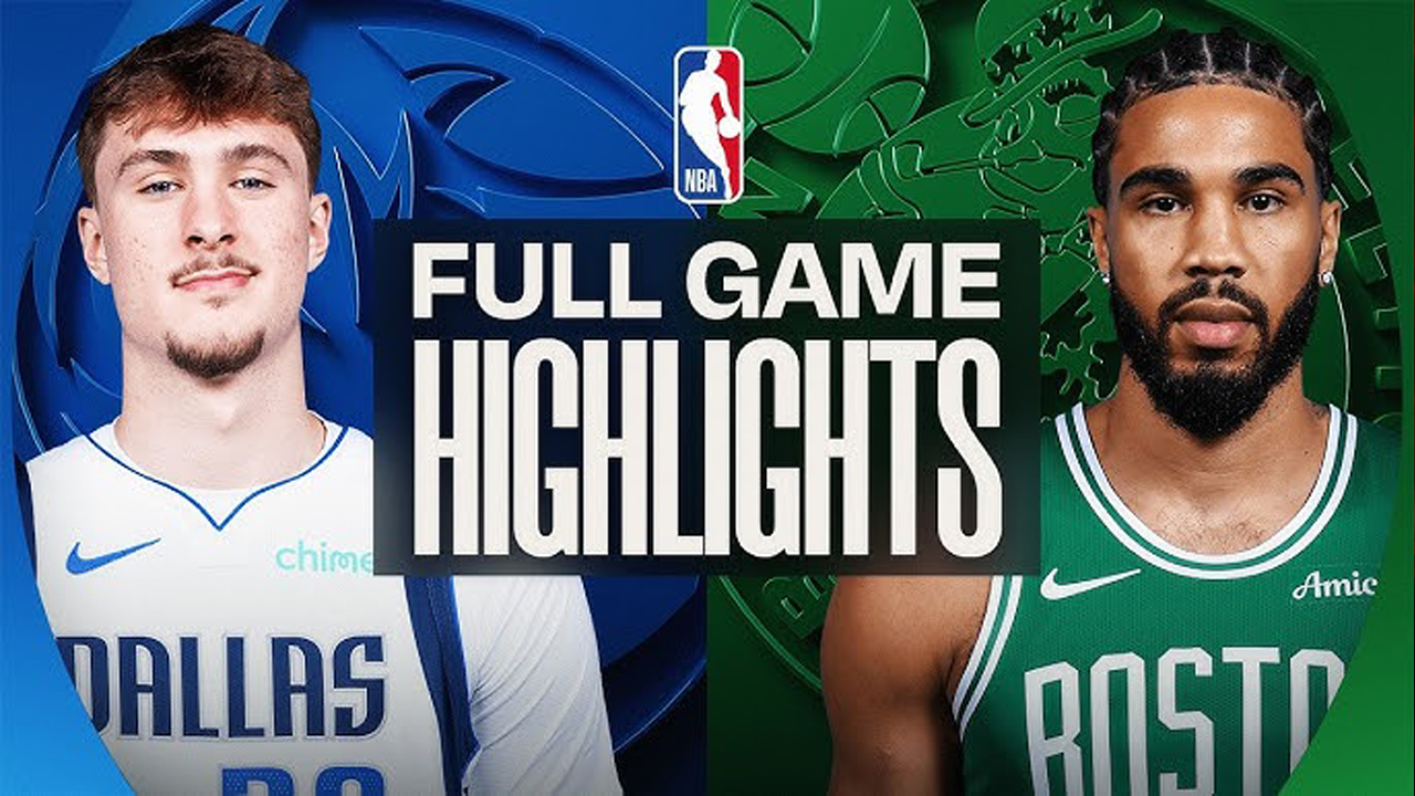 Mavericks Vs Celtics (Full Game Highlights)